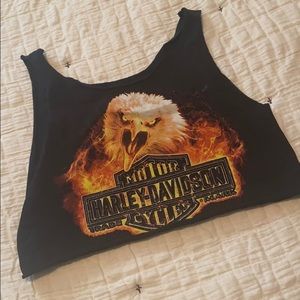 Harley Davidson Crop Tank